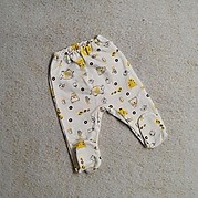 Ползунки с ножкой (Слоник жёлтый), 34ф